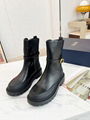      Empreinte Enkellaars Ankle Boot Black Calfskin Rubber Women Leather Boot 2