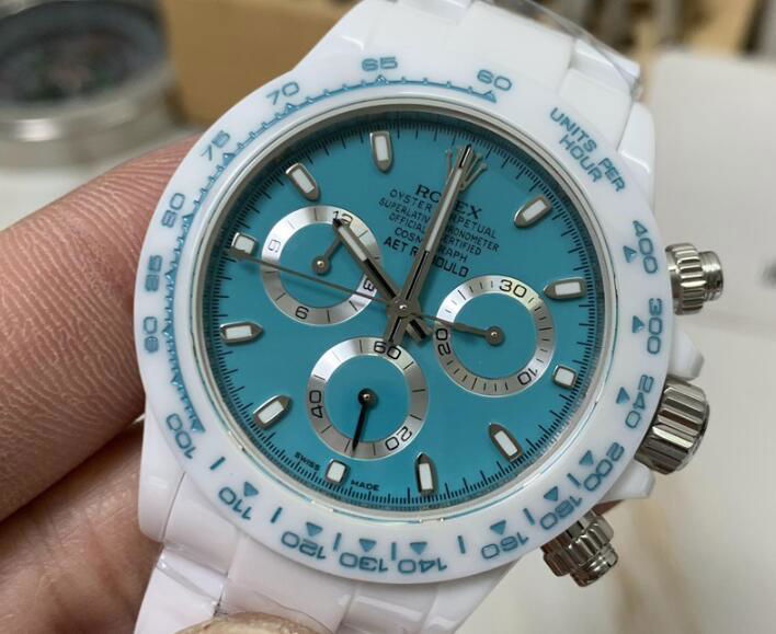 Rolex Daytona AET Remould Abu Dhabi Edition Full Ceramic Strap Watch Automatic  3