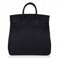 Hac Birkin 40 Bag Black Palladium Hardware Togo Leather