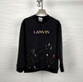 Gallery Dept. x Lanvin Men Cotton Sweatshirt Black  1