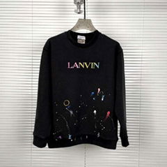 Gallery Dept. x Lanvin Men Cotton Sweatshirt Black 