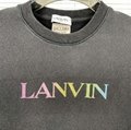 Gallery Dept. x Lanvin Men Cotton Sweatshirt Black  5