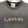 Gallery Dept. x Lanvin Men Cotton Sweatshirt Black 