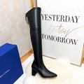 Stuart Weitzman Highland Suede Over the-Knee Boots Fashion Leather Boots  12
