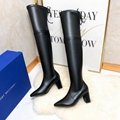 Stuart Weitzman Highland Suede Over the-Knee Boots Fashion Leather Boots  10