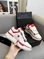 Amiri Off-White MA-1 Sneakers Low-top paneled buffed leather mesh sneakers 8