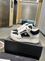 Amiri Off-White MA-1 Sneakers Low-top paneled buffed leather mesh sneakers