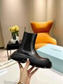 Lanvin Black Flash-X Bold Ankle-high Buffed Calfskin Chelsea Boots
