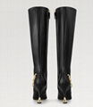 Louis Vuitton Sparkle High Boot LV Monogram Engraved Chain Boots