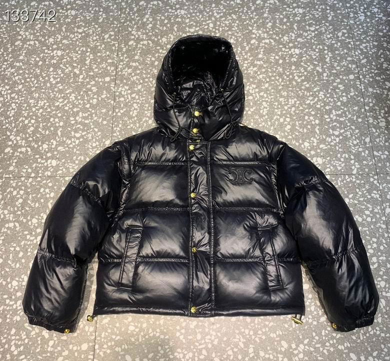        CROPPED TRIOMPHE DOWN JACKET IN LIGHTWEIGHT NYLON WOMEN Puffer Jacket 4