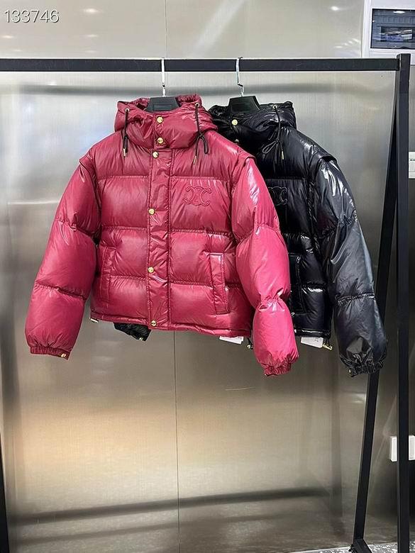        CROPPED TRIOMPHE DOWN JACKET IN LIGHTWEIGHT NYLON WOMEN Puffer Jacket 13