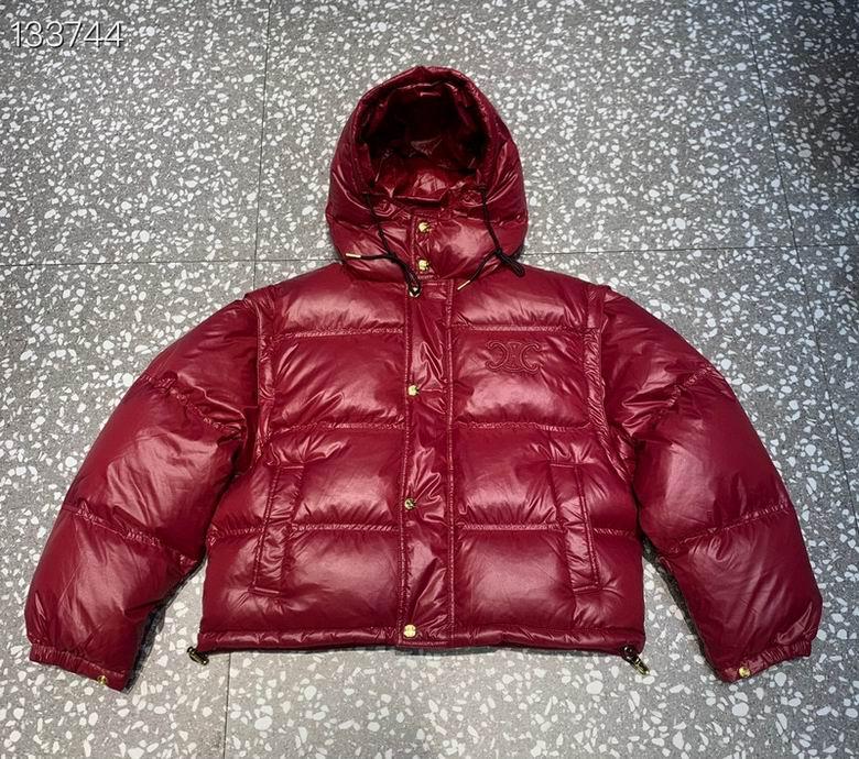        CROPPED TRIOMPHE DOWN JACKET IN LIGHTWEIGHT NYLON WOMEN Puffer Jacket 14