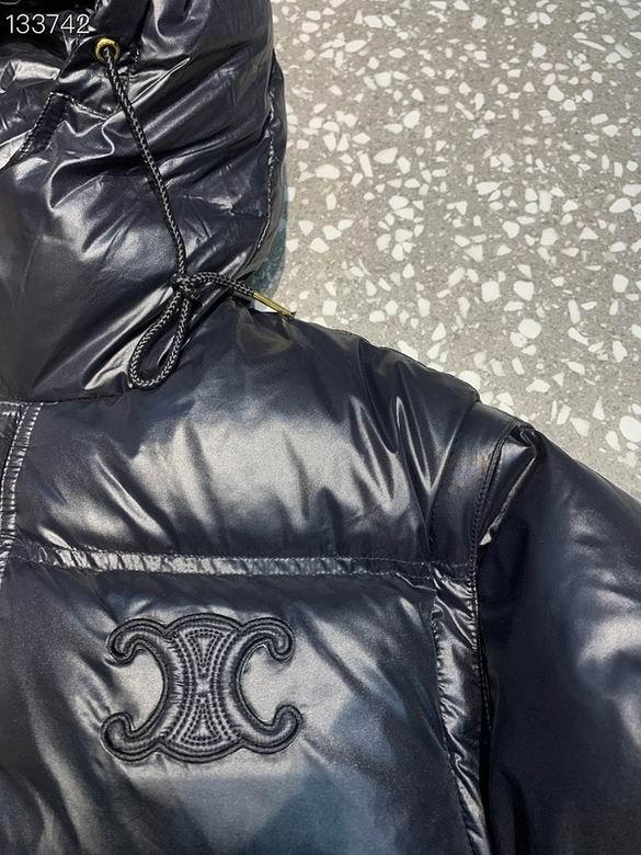        CROPPED TRIOMPHE DOWN JACKET IN LIGHTWEIGHT NYLON WOMEN Puffer Jacket 8