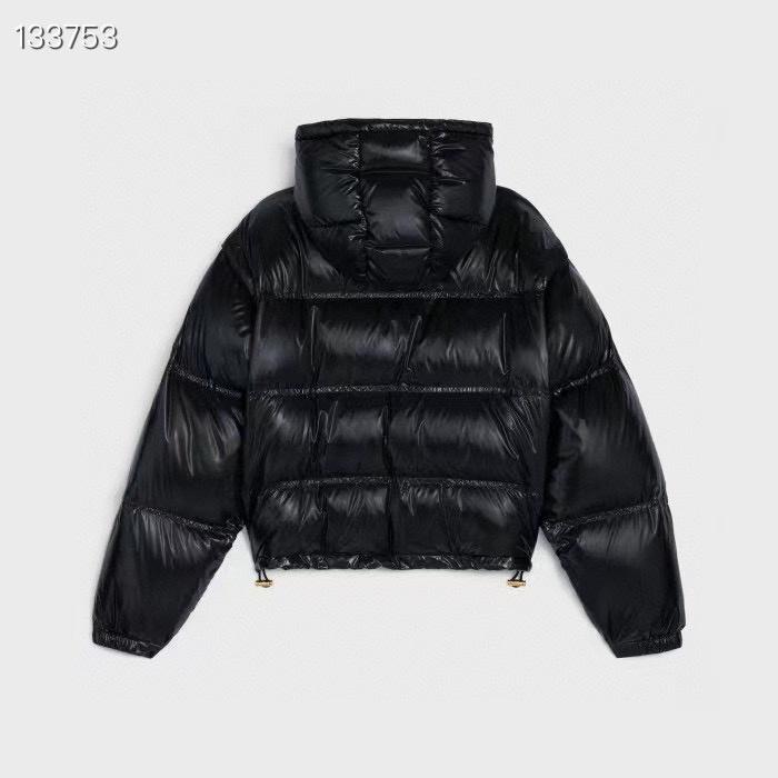        CROPPED TRIOMPHE DOWN JACKET IN LIGHTWEIGHT NYLON WOMEN Puffer Jacket 2