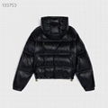 CELINE CROPPED TRIOMPHE DOWN JACKET IN LIGHTWEIGHT NYLON WOMEN Puffer Jacket