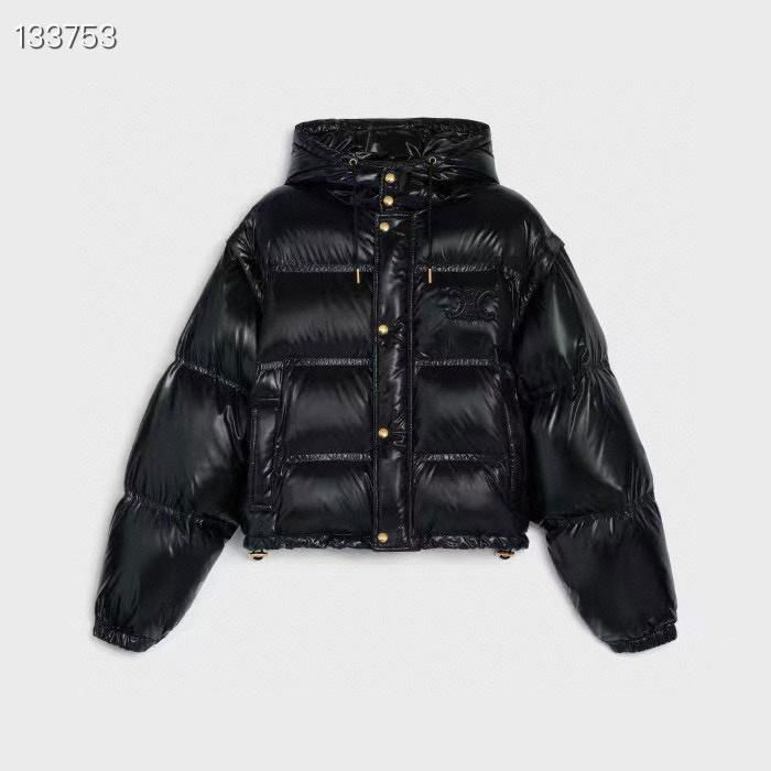        CROPPED TRIOMPHE DOWN JACKET IN LIGHTWEIGHT NYLON WOMEN Puffer Jacket