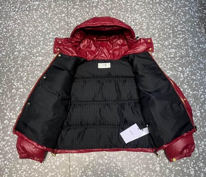        CROPPED TRIOMPHE DOWN JACKET IN LIGHTWEIGHT NYLON WOMEN Puffer Jacket 19