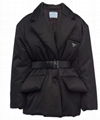 padded belted jacket Women