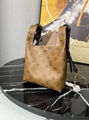 LOUIS VUITTON Atlantis GM Monogram Canvas Cowhide-leather trim Handbag LV bag 