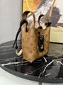 LOUIS VUITTON Atlantis GM Monogram Canvas Cowhide-leather trim Handbag LV bag 