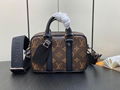 LOUIS VUITTON New Nano Porte Documents Voyage Handbag LV Camera Monogram Canvas 