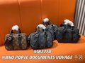 LOUIS VUITTON New Nano Porte Documents Voyage Handbag LV Camera Monogram Canvas 