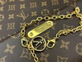 Louis Vuitton Wallet On Chain Lily Monogram Bag Women LV Chain Leather Bag