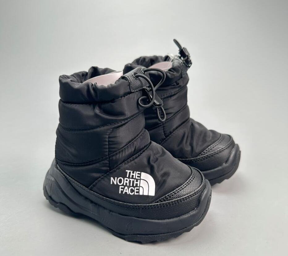 The North Face Toddler Snow Boots Waterproof Kids Snow Boots Black   5