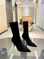       Suede GG         Logo Ankle Booties Woong Legging boots 6