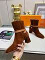 Louis Vuitton Parisienne Ankle Boot LV Suede Logo Boots