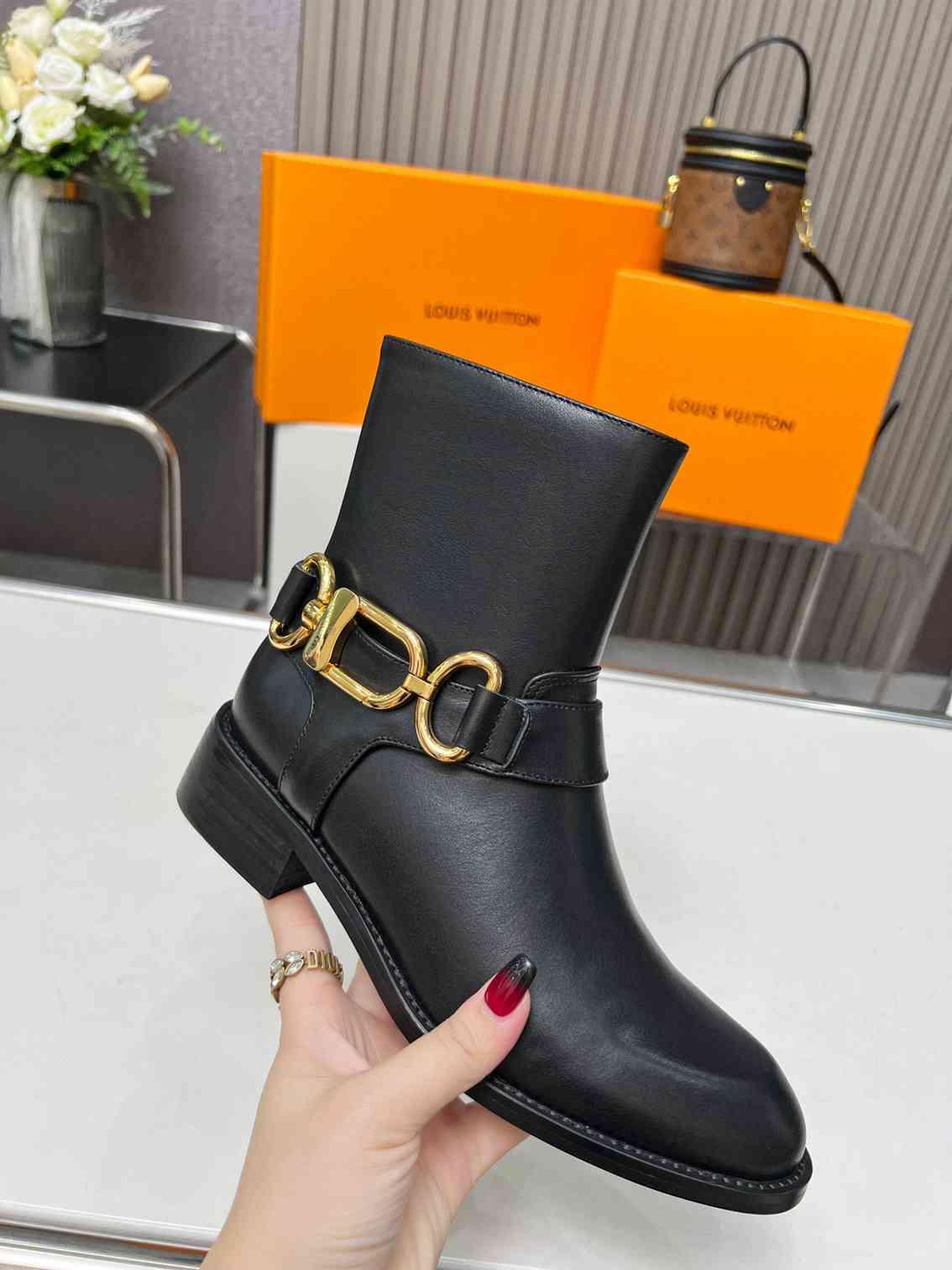 Black               Westside Flat High Boot     lassic Riding boots 12