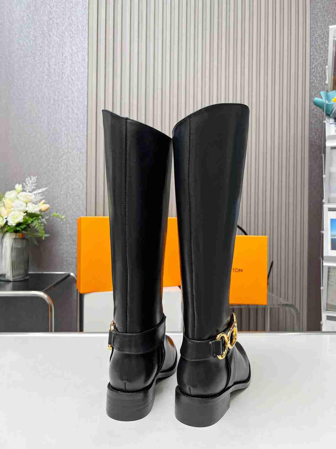 Black               Westside Flat High Boot     lassic Riding boots 3