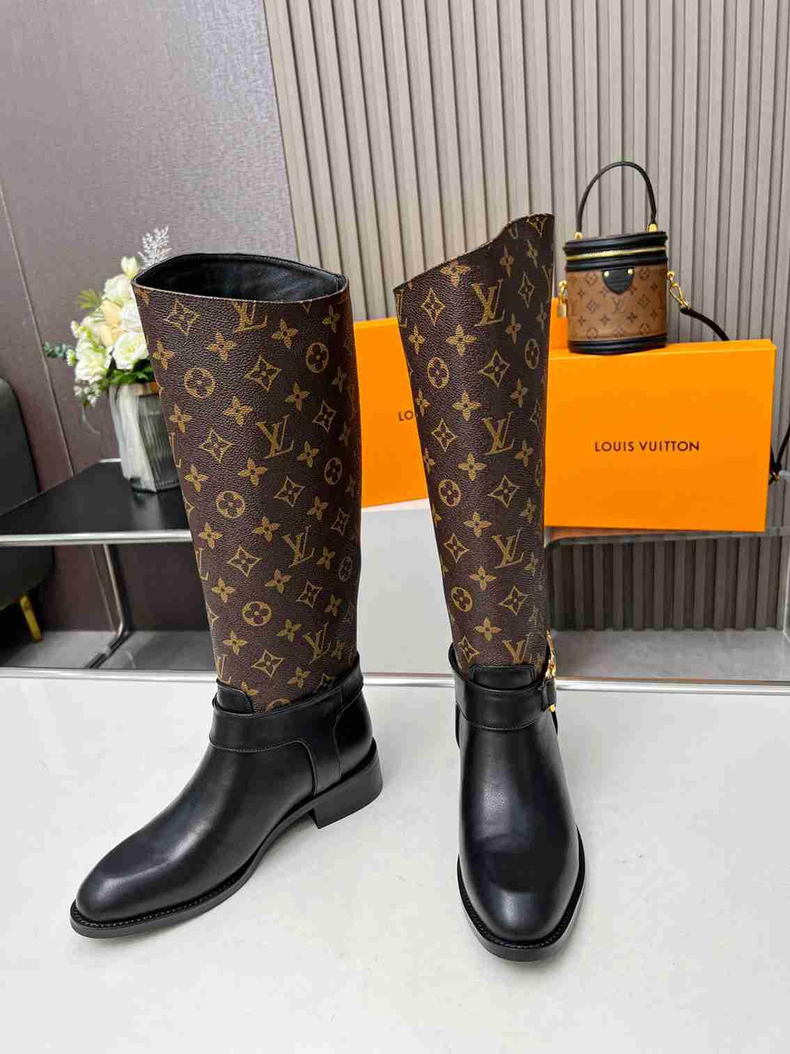 Black               Westside Flat High Boot     lassic Riding boots 9