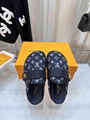 Louis Vuitton LV Cosy Flat Comfort Clog Women  Monogram Wool LV Mule