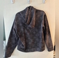 LOUIS VUITTON Men's Brushed Monogram Graphic Hoodie Pullover LV Full-Print Logo 