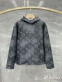               Men's Brushed Monogram Graphic Hoodie Pullover     ull-Print Logo  (Hot Product - 1*)