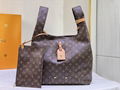 Louis Vuitton Monogram Atlantis GM Crossbody Tote LV Handbags 