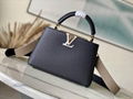 Louis Vuitton Capucines Two-way Handbag LV Leather Tote bag