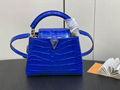 Louis Vuitton Capucines Two-way Handbag LV Leather Tote bag