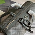 Gucci Savoy Medium Canvas Duffel bag GG Supreme Cross body bag Travel bag