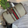 Gucci Savoy Medium Canvas Duffel bag GG Supreme Cross body bag Travel bag