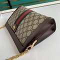 Gucci Ophidia Shoulder Bag GG Red And Green Web Chain Bag