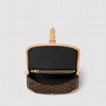 Louis Vuitton Diane Satchel Bag LV Leather Shoulder Bag