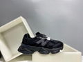             9060 Triple Black Leather 9060             shoes black shoes 4