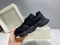             9060 Triple Black Leather 9060             shoes black shoes 12