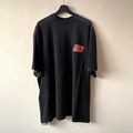 Balenciaga Flame Jersey Vintage Tee Men Oversized T-shirt