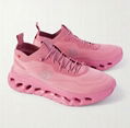       Cloudtilt Stretch-Knit Sneakers Pink Women Sneakers  1