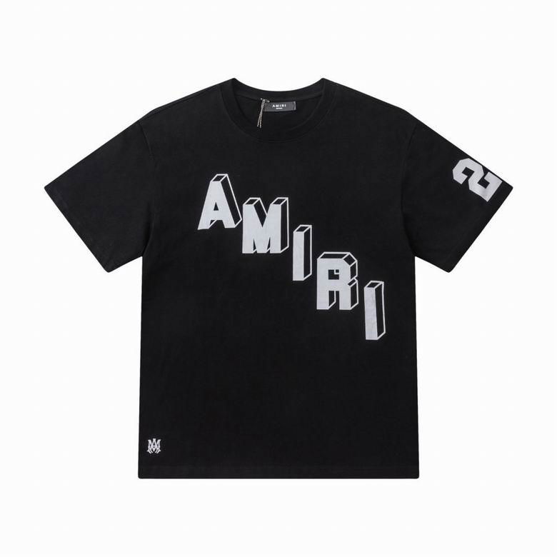 AMIRI Hockey Skater cotton T-shirt AMIRI Logo tee For Men 5