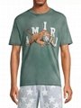 AMIRI Vintage Tiger short-sleeve T-shirt Men Collegiate Tiger Crewneck T-Shirt 1