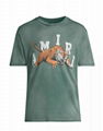 AMIRI Vintage Tiger short-sleeve T-shirt Men Collegiate Tiger Crewneck T-Shirt 2